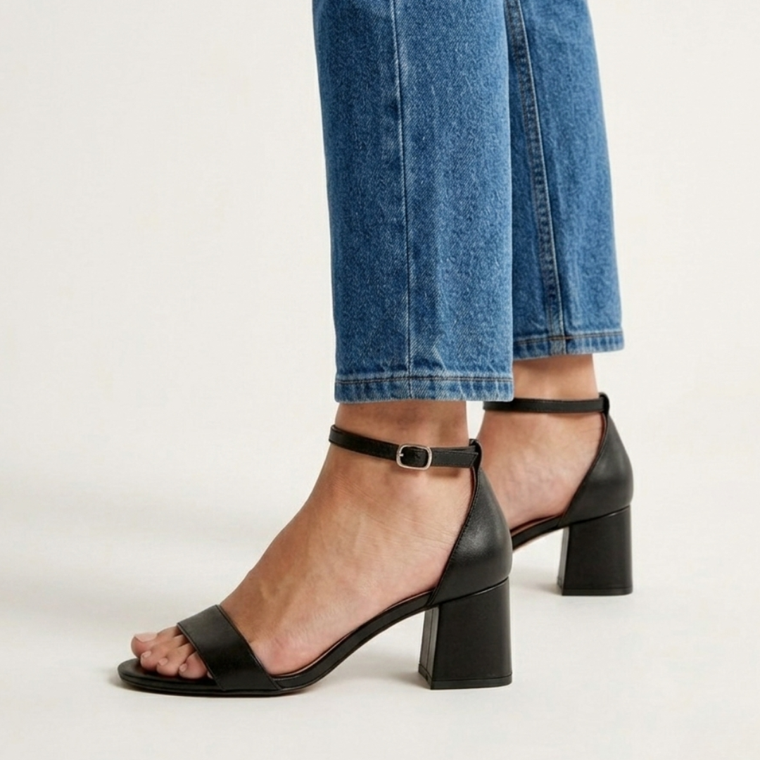 Vanesa - Cómoda sandalia de tacón para mujer
