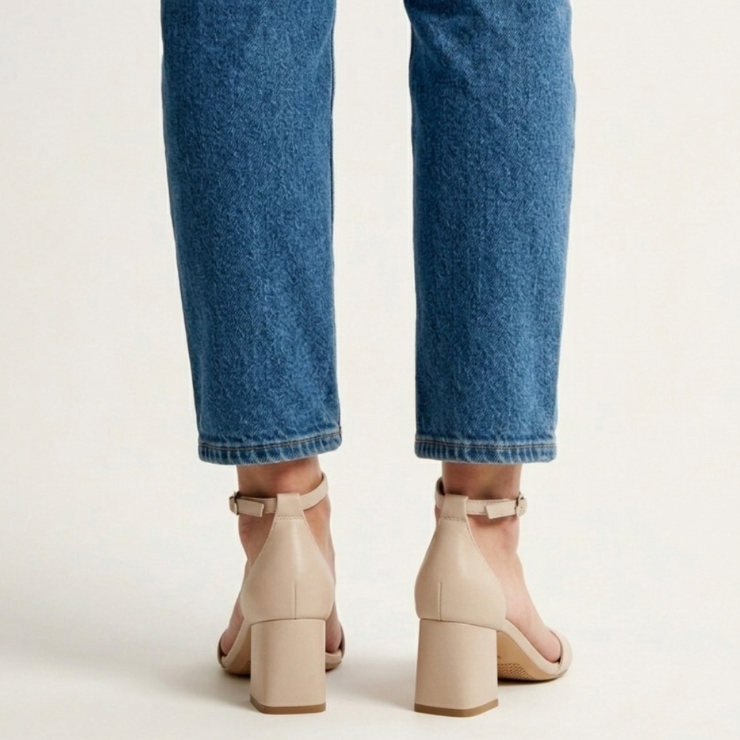 Vanesa - Cómoda sandalia de tacón para mujer