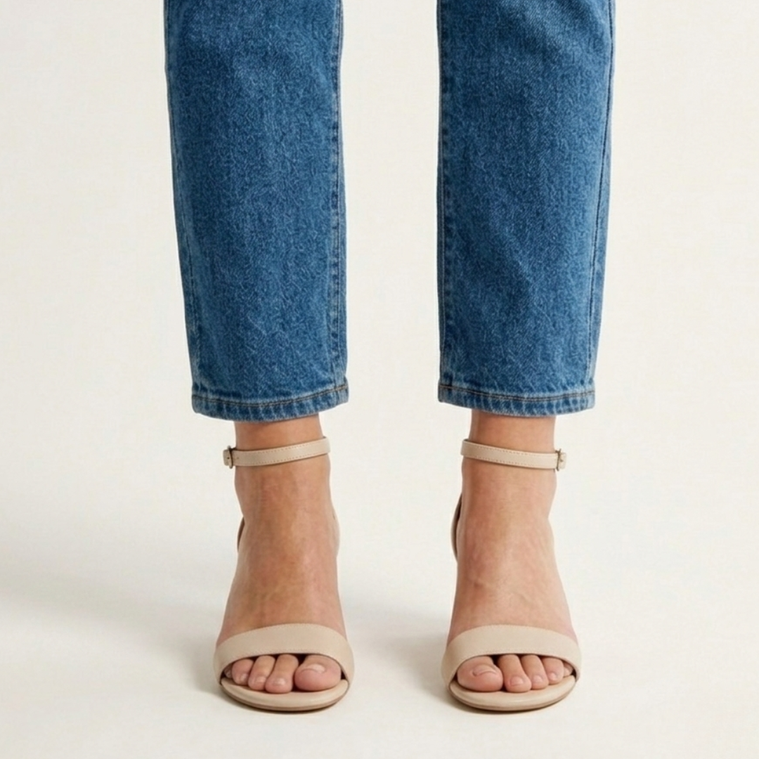 Vanesa - Cómoda sandalia de tacón para mujer