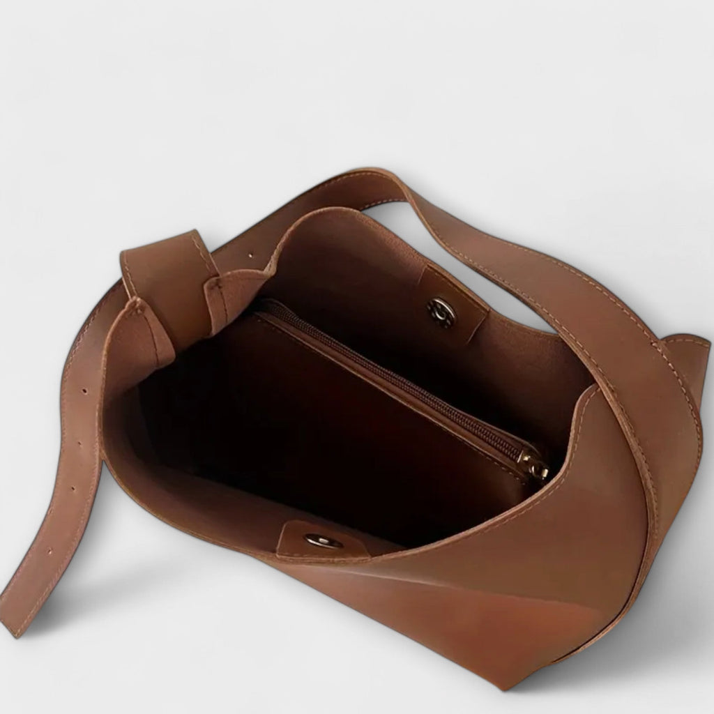 Nieves – Elegante bolso de hombro de piel