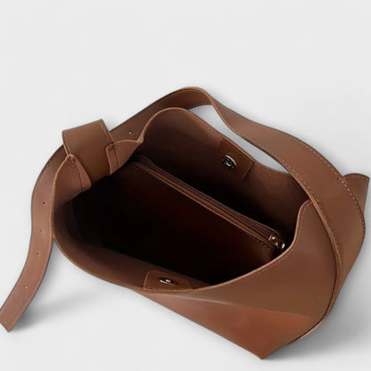 Nieves – Elegante bolso de hombro de piel