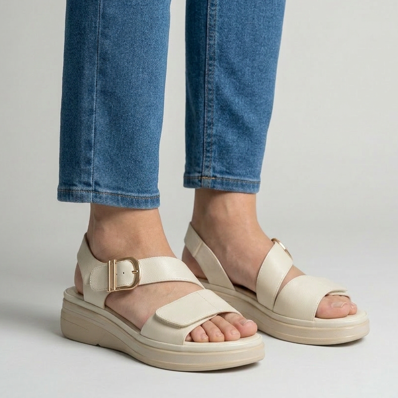 Clara - Sandalias cómodas para mujer