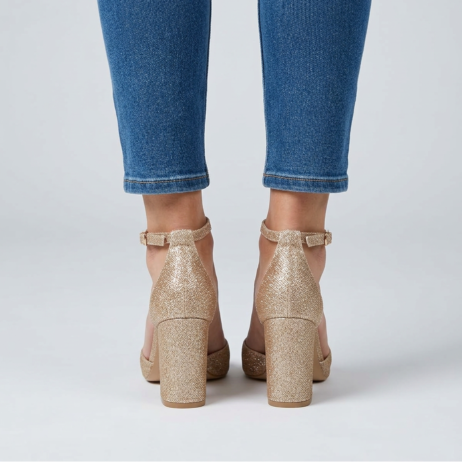 Vega - Cómoda sandalia para mujer con tacón