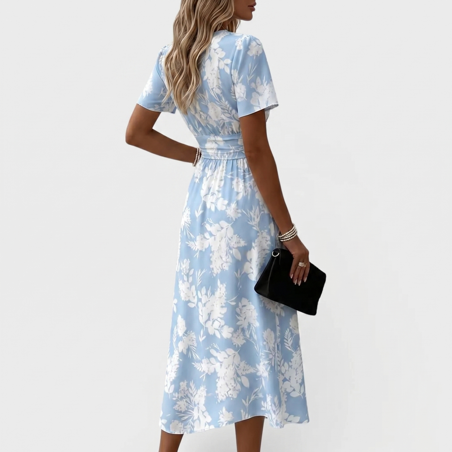 Eliona - Vestido elegante con estampado floral